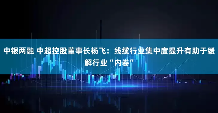 中银两融 中超控股董事长杨飞：线缆行业集中度提升有助于缓解行业“内卷”